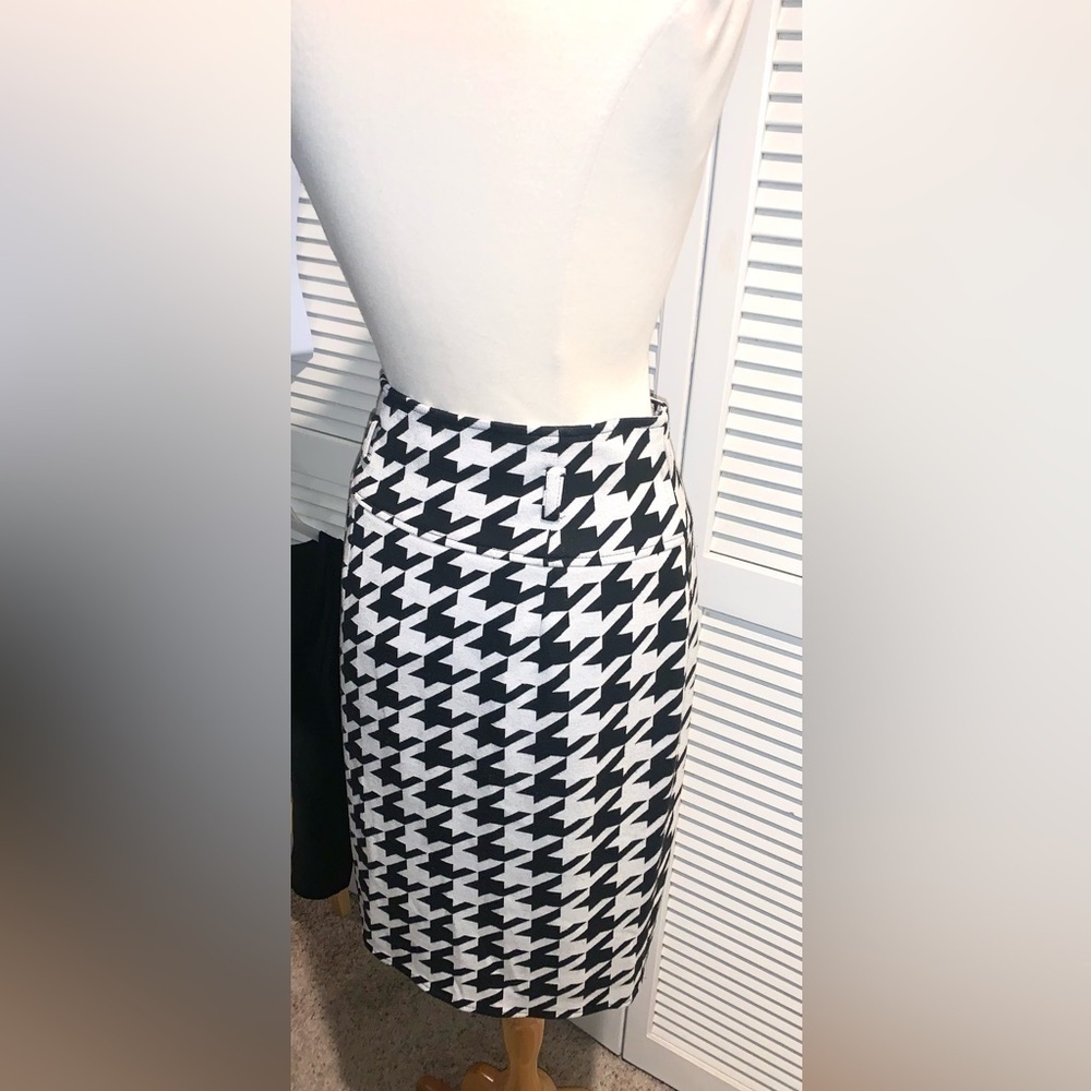 Grace Elements houndstooth pencil Skirt Women's - Picture 3 of 5